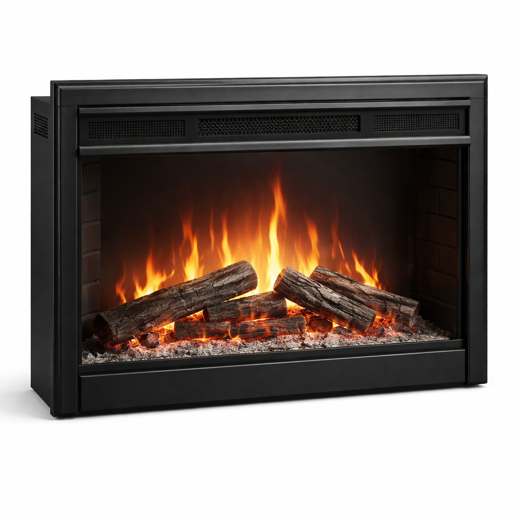 HearthLuxe EmberView Electric Fireplace Insert